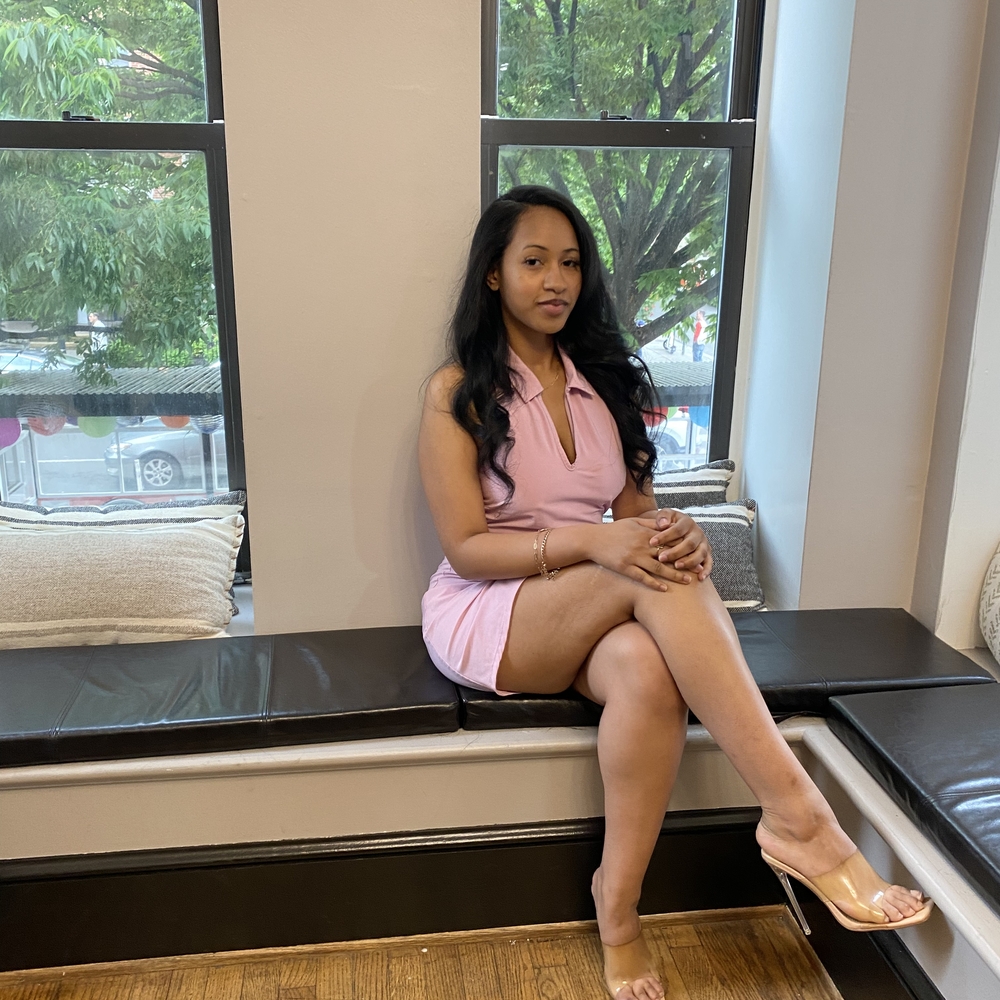 Pink Sleeveless Collared Tennis Dress